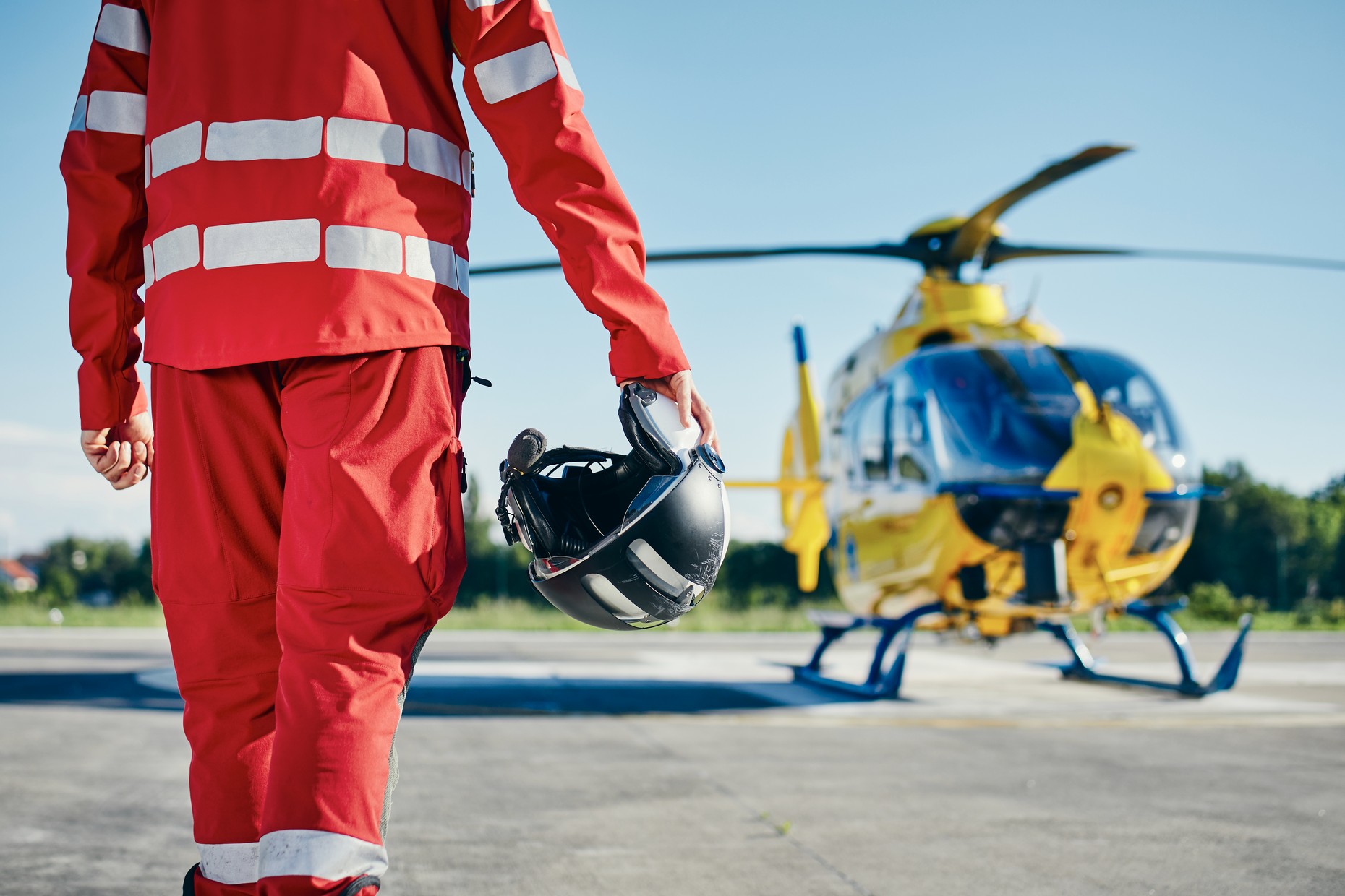 Rettungseinsatz mit Hubschrauber