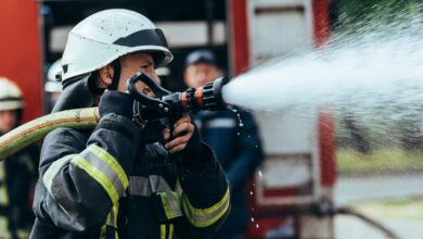 Brand, Einsatz, Löschen © Envato Elements