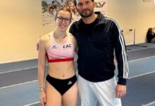 Foto: Thomas Miklau: Lorena Miklau mit Trainer Martin Zanner