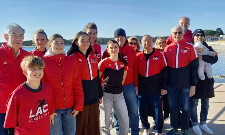 Foto Hermi Goljer: Wettkampfathletinnen und -athleten verbrachten mit Familienangehörigen sportliche Tage in Kroatien