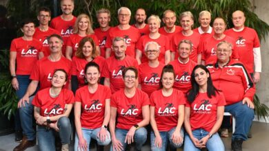 Foto Knauderfotografie: ein Teil des LAC-Mastersteams