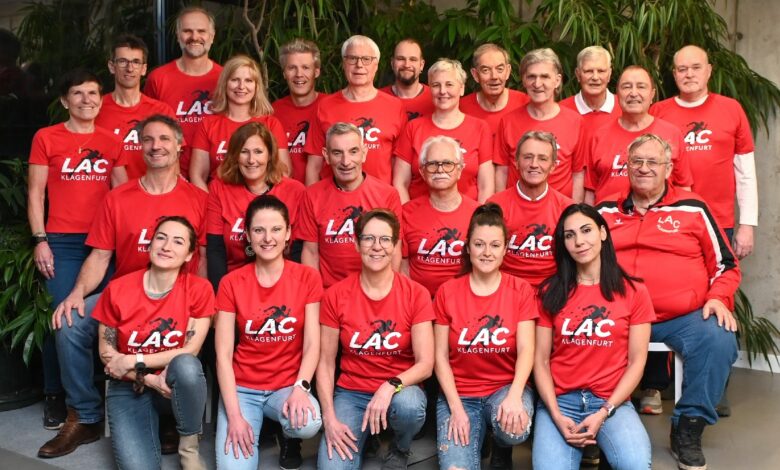 Foto Knauderfotografie: ein Teil des LAC-Mastersteams