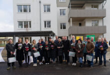 Wohnungen Griffen übergeben